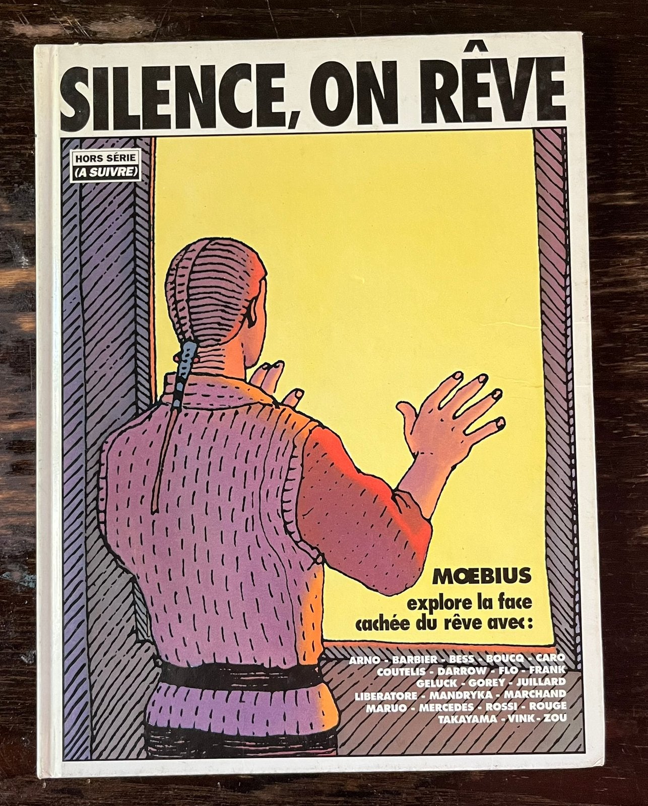 Album van Moebius ‘Silence, on rêve’, Eén stripboek, Ophalen of Verzenden, Gelezen