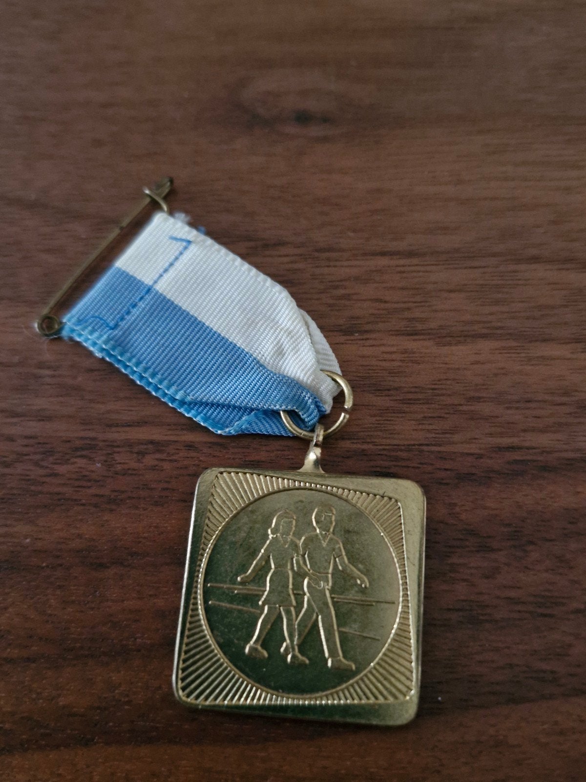 316 Vintage WSV '82 Medaille met Lint - Sportprijs, Ophalen of Verzenden