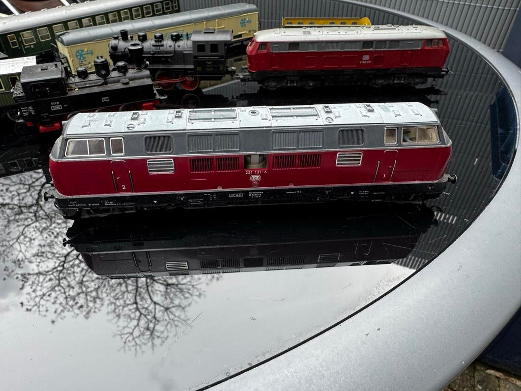 Märklin trein set, Hobby en Vrije tijd, Modeltreinen | H0, Wisselstroom, Gebruikt, Locomotief, Ophalen of Verzenden