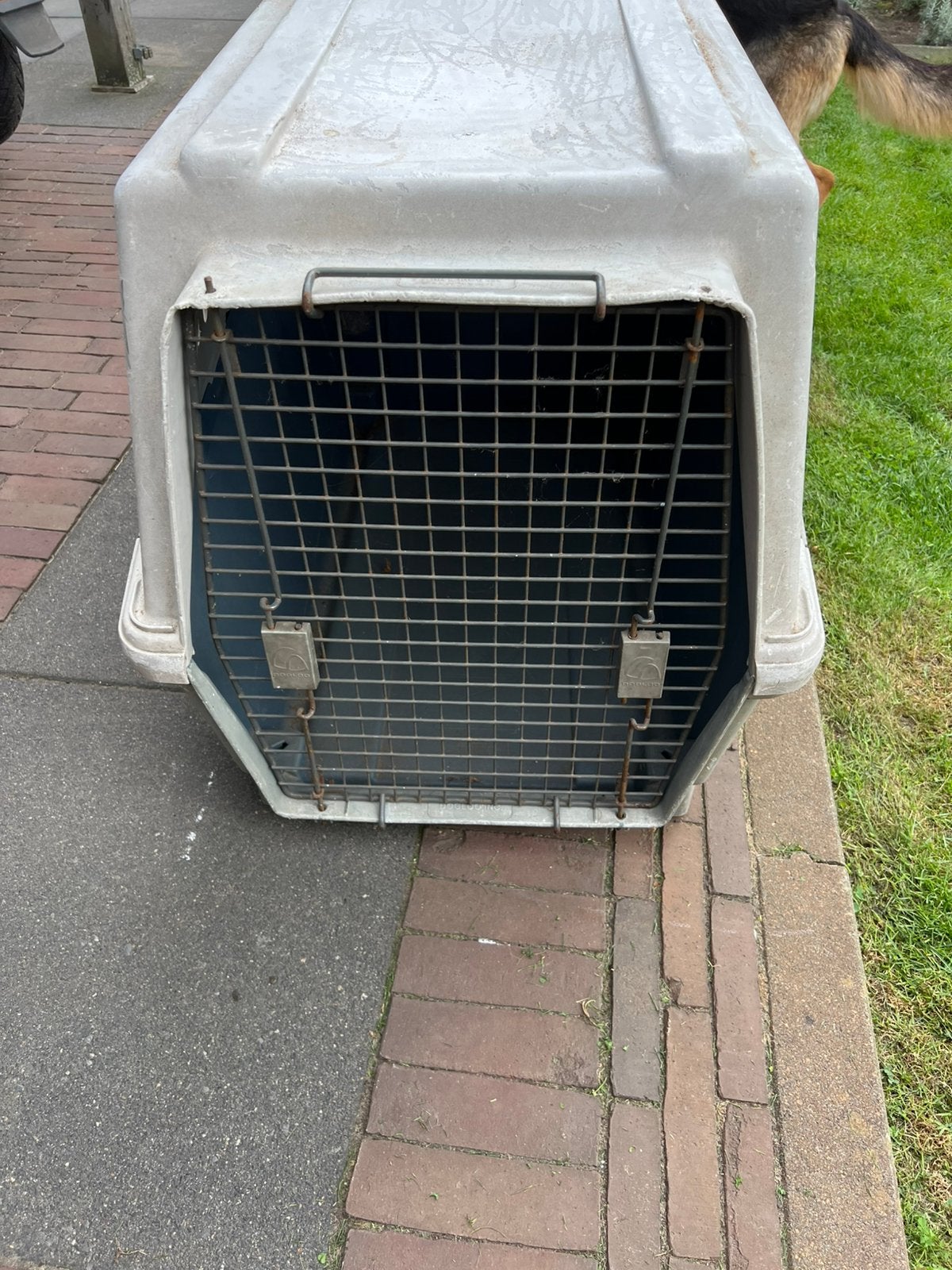 Honden transport bench xxl, Ophalen, Gebruikt