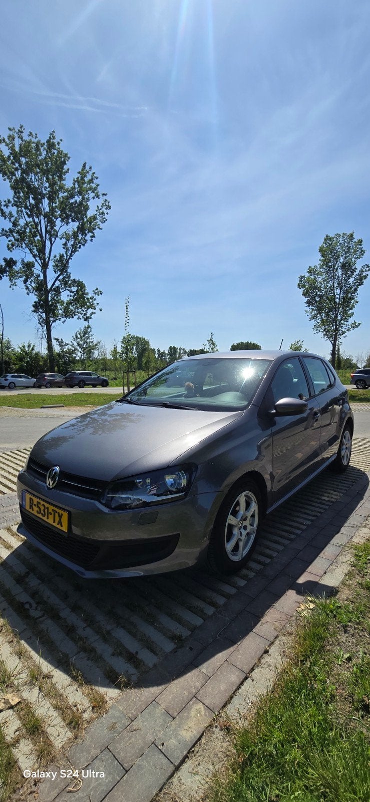 VW, Polo 1.2 TSI 105PK, 2011 Metallic Grijs, Voorwielaandrijving, Stof, 40 €/maand, Zwart