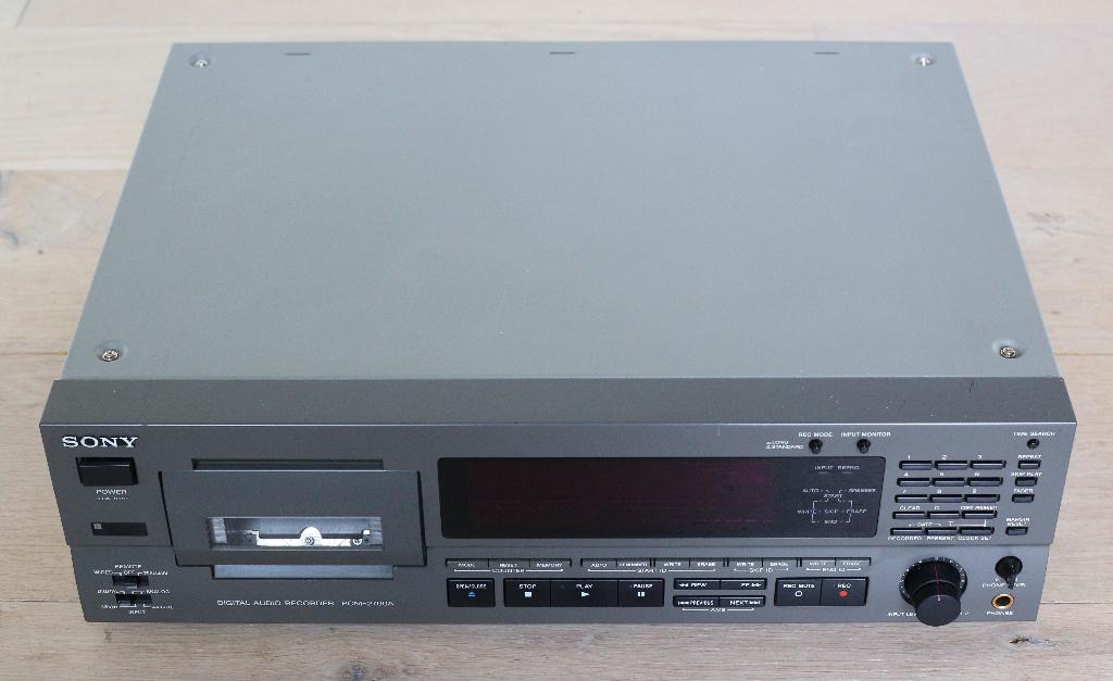 Sony DAT recorder PCM-2700A, Ophalen of Verzenden, Enkel, Sony