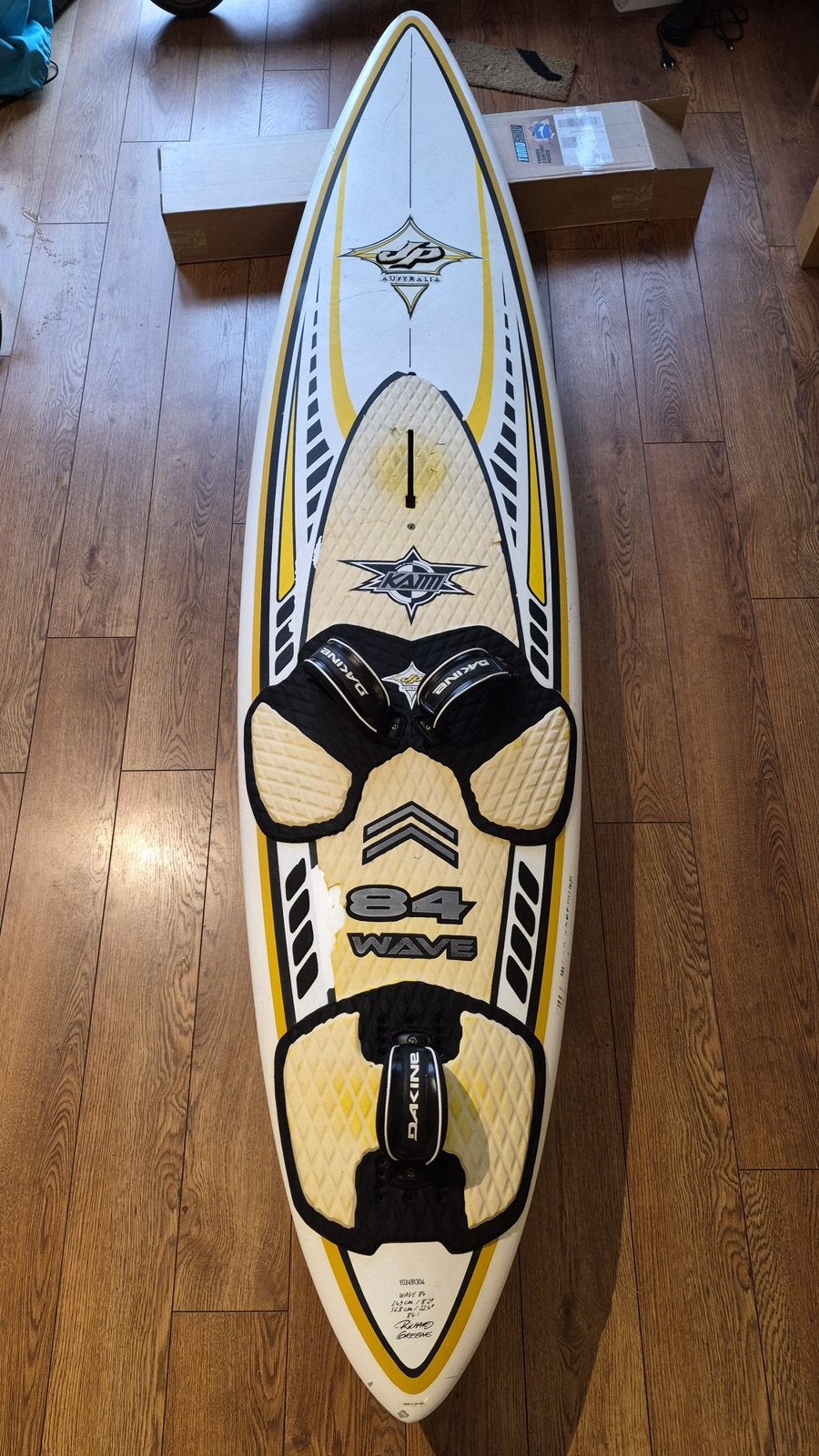 Surfboard JP-Australia Wave 84 (84 L) uit 2004, Watersport en Boten, Ophalen, Met voetbanden, Gebruikt, Minder dan 250 cm