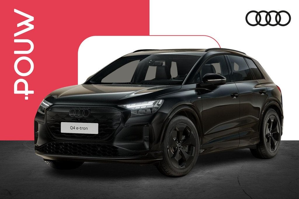 Audi Q4 e-tron 286pk S Edition 82 kWh | 20" Velgen | Panoram, Auto's, Audi, Bedrijf, Te koop, Q4 e-tron, 4x4, ABS, Achteruitrijcamera