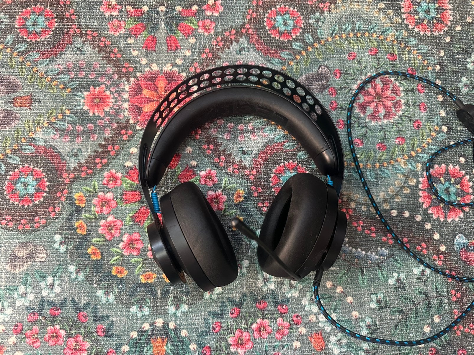 Lenovo Legion H300 Gaming Headset (Zwart/Blauw), Gebruikt, Ophalen of Verzenden, Over-ear, Gaming headset