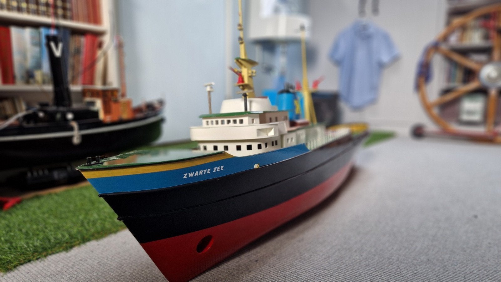 Smit Zwarte - Zee Rc voorbereid, Ophalen of Verzenden, Gebruikt, Groter dan 1:32, Overige merken