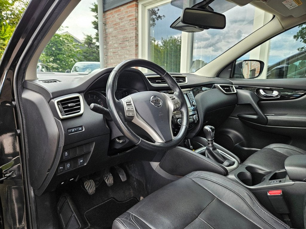 Nissan Qashqai 1.6 Tekna Trekhaak! 163PK! Leer! Camera! PDC!, Auto's, Nissan, Voorwielaandrijving, 1618 cc, Gebruikt, Euro 6