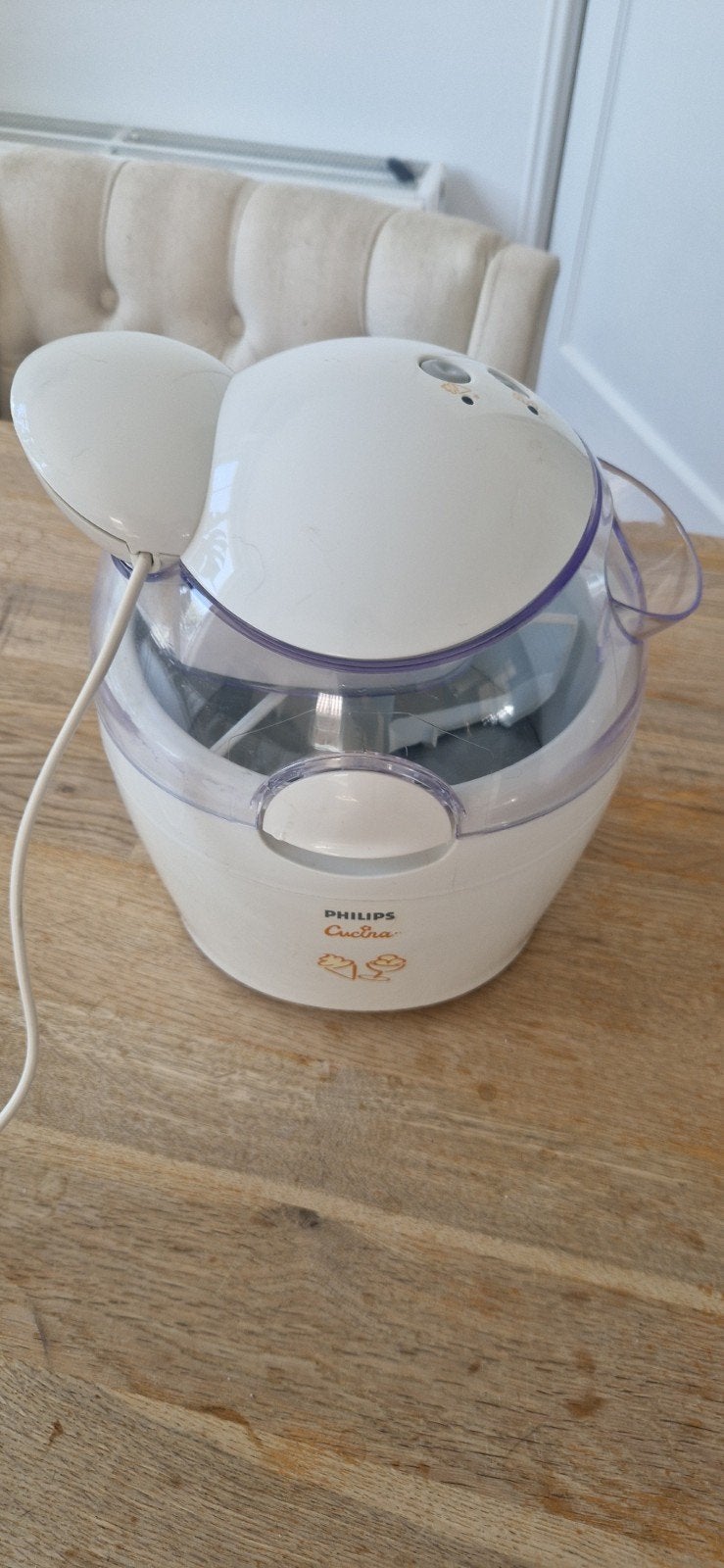 Philips Cucina Ijsmachine - Softijs & Schepijs, Ophalen, Gebruikt