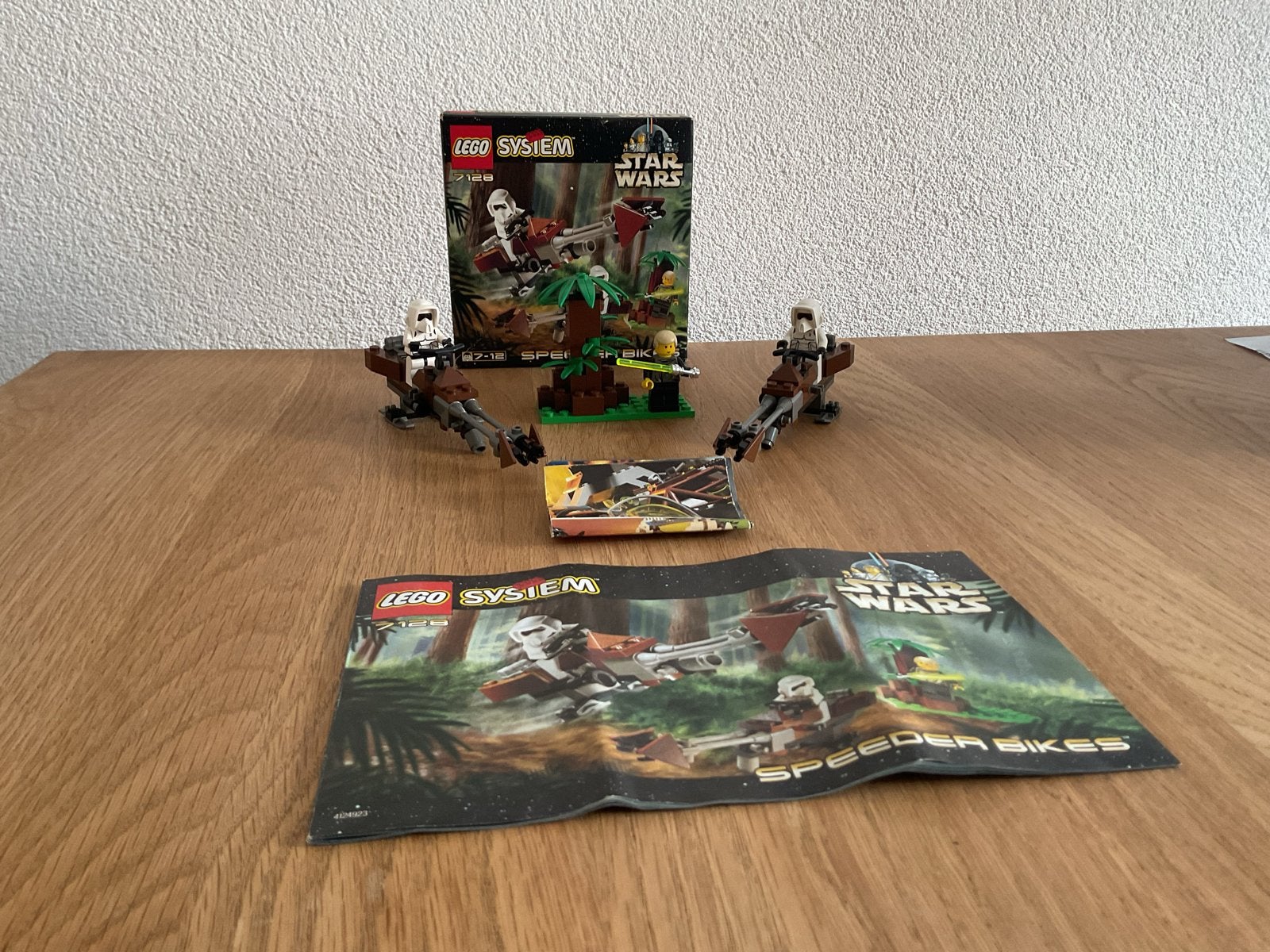 LEGO Star Wars 7128 Speeder Bikes uit 1999, Ophalen of Verzenden, Gebruikt