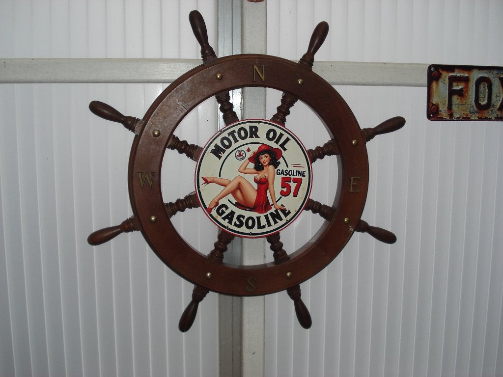 Stuurwiel mancave  Compleet    55cm Diameter, Ophalen of Verzenden, Gebruikt