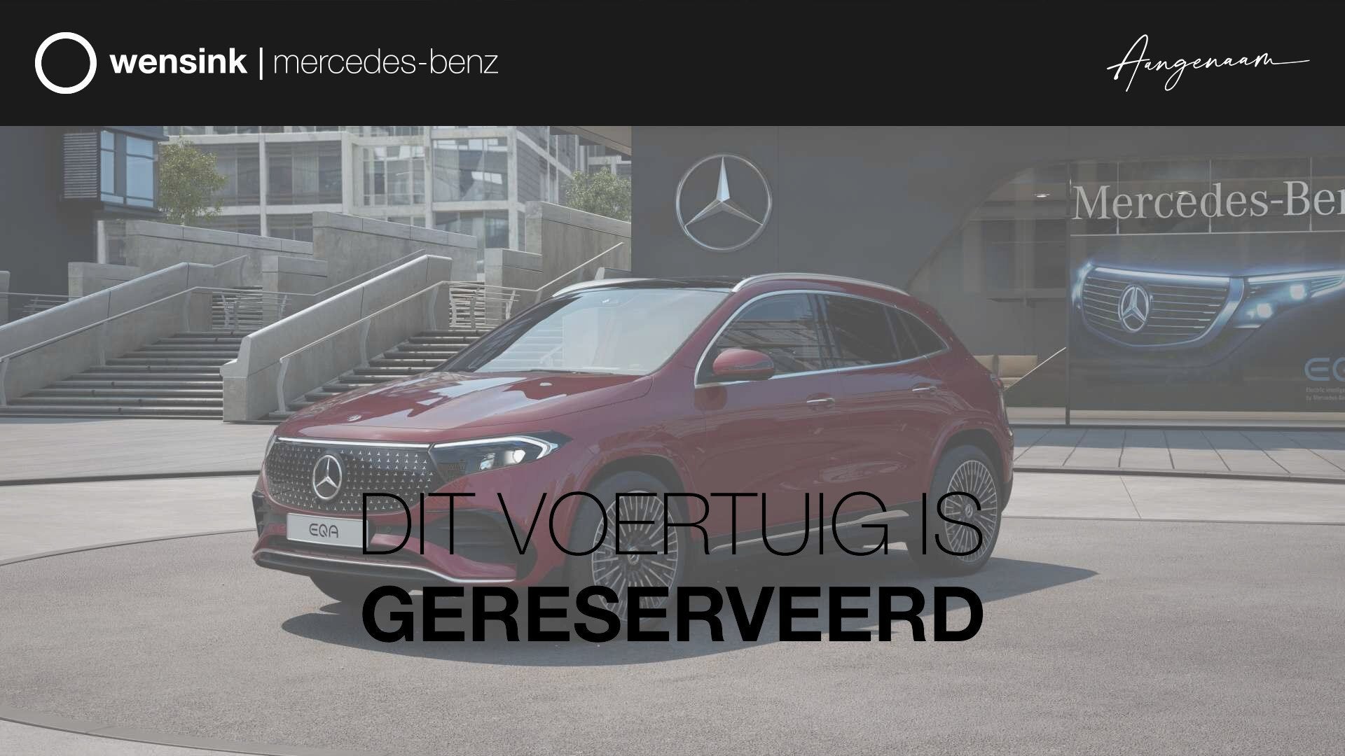 Mercedes-Benz EQA 250+ Business Solution AMG 71 kWh | Panora, Automatische klimaatregeling, Zwart, 445 min, 510 km