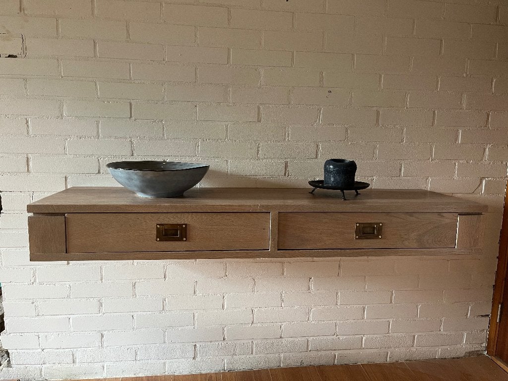 Wandplank met laden, Ophalen, Zo goed als nieuw