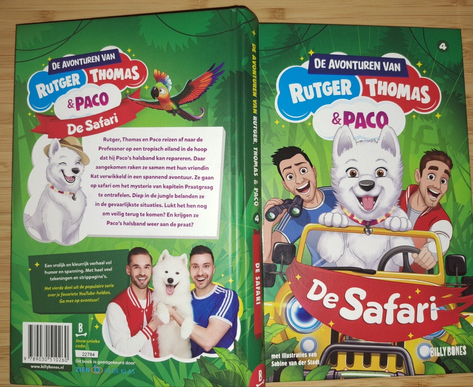 De Avonturen van Rutger, Thomas & Paco: De Safari, Boeken, Ophalen, Fictie algemeen