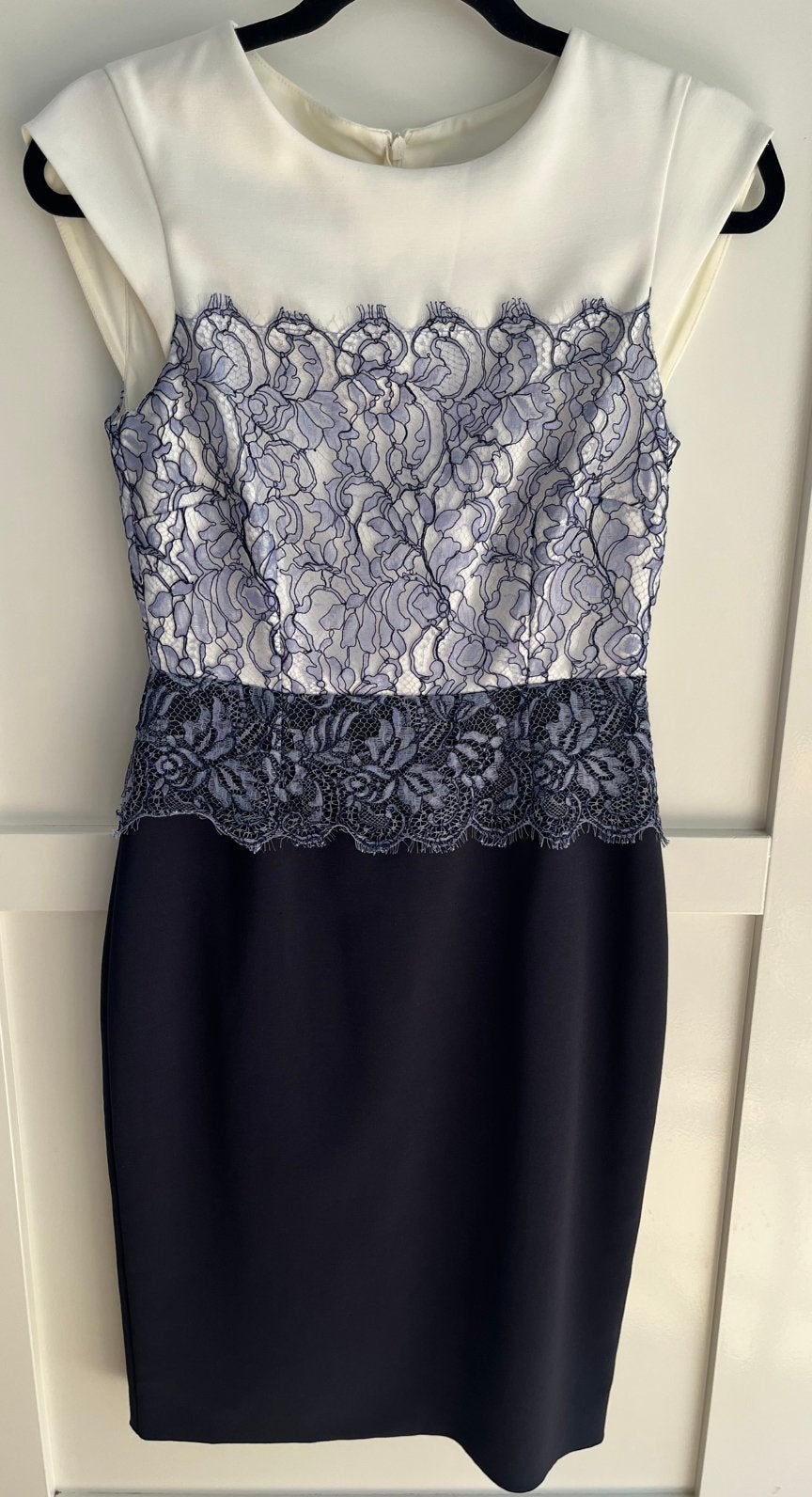 L.K.Bennet jurk maat 36, Kleding | Dames, Blauw, Nieuw, Maat 36 (S), Boven de knie