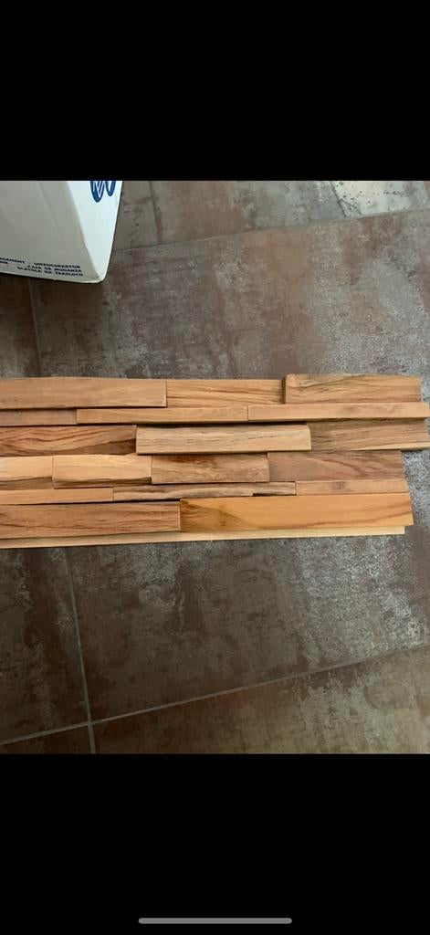Houten panelen teak, Ophalen, Nieuw, Overige materialen