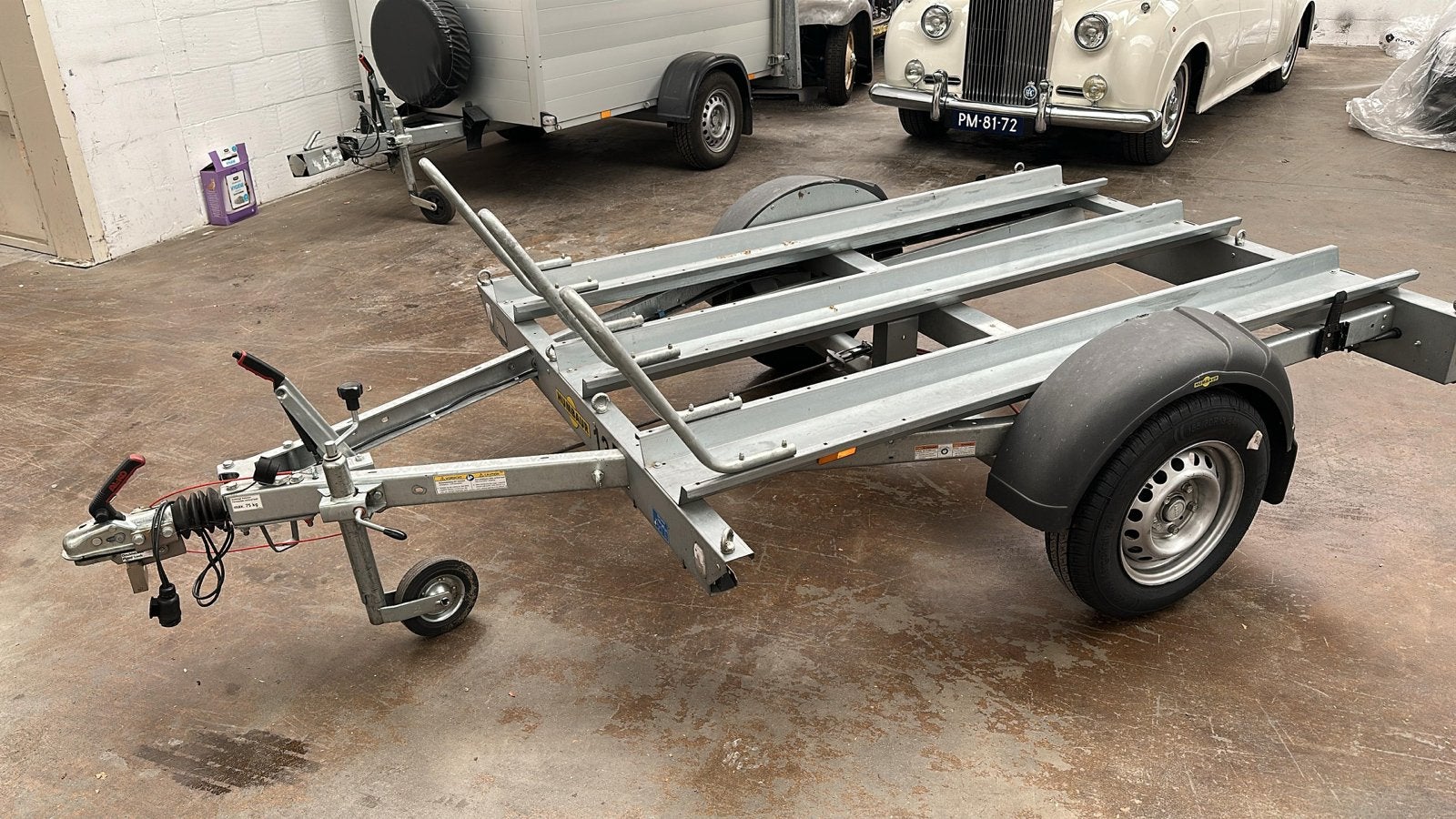 Humbaur Geremde Motortrailer - Zeer Nette Staat, Ophalen, Zo goed als nieuw