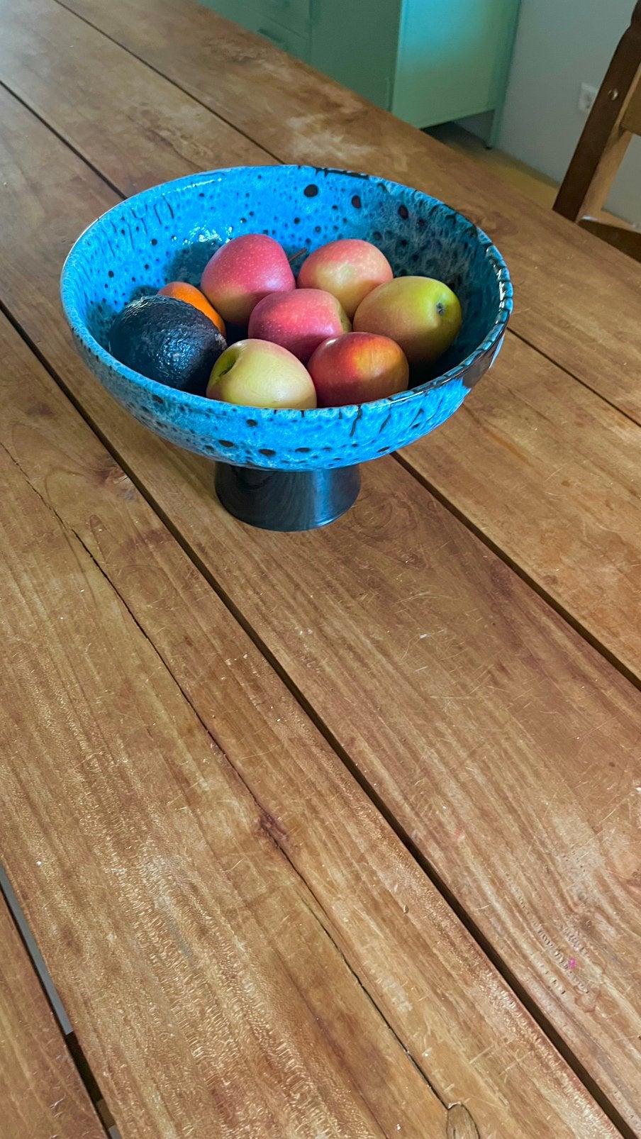 Echte teakhout eettafel/tuintafel Napoli, Ophalen, Gebruikt, Teakhout, 200 cm of meer