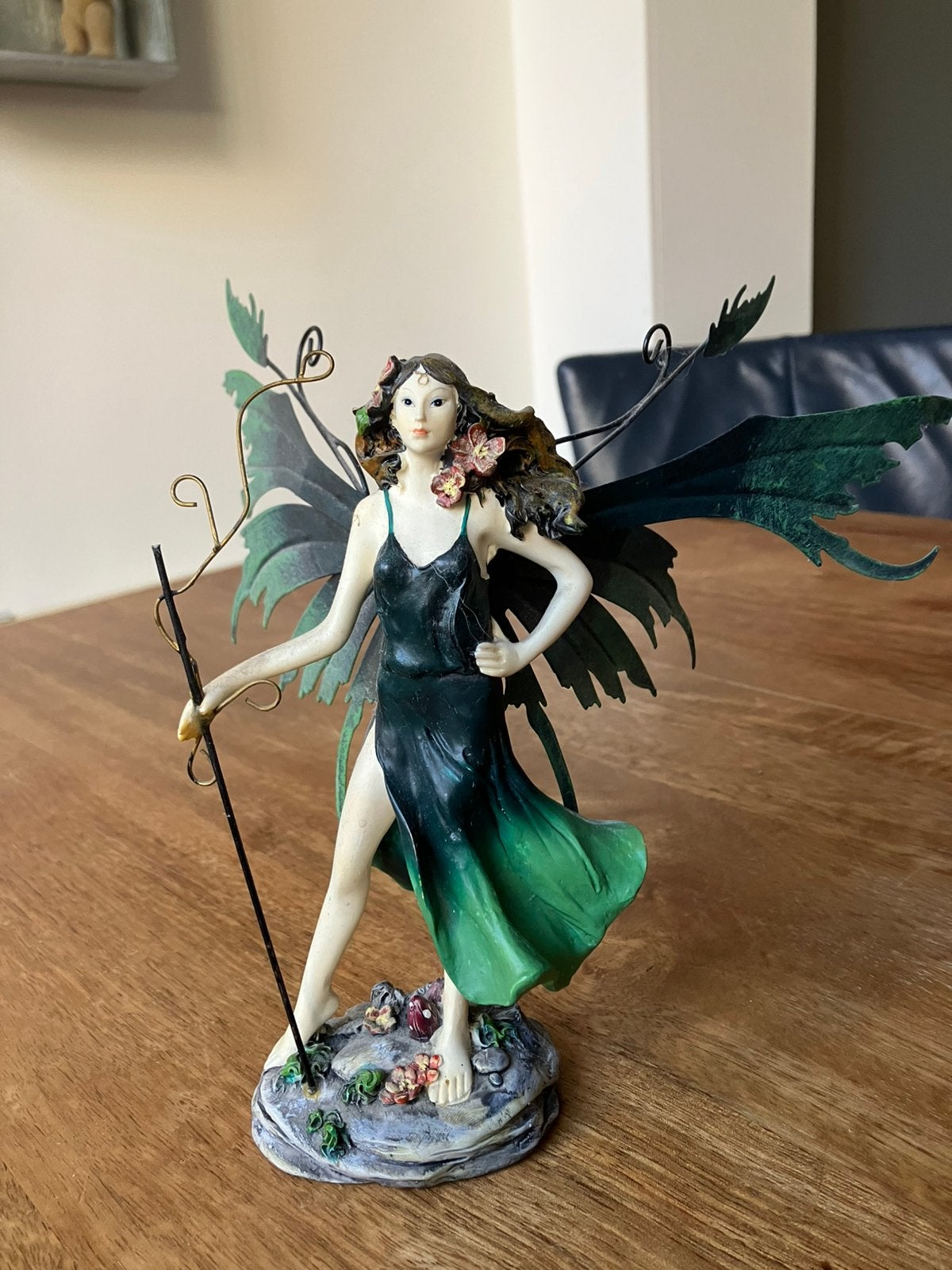 Nemesis Now groene elf, Ophalen of Verzenden, Zo goed als nieuw, Fantasy