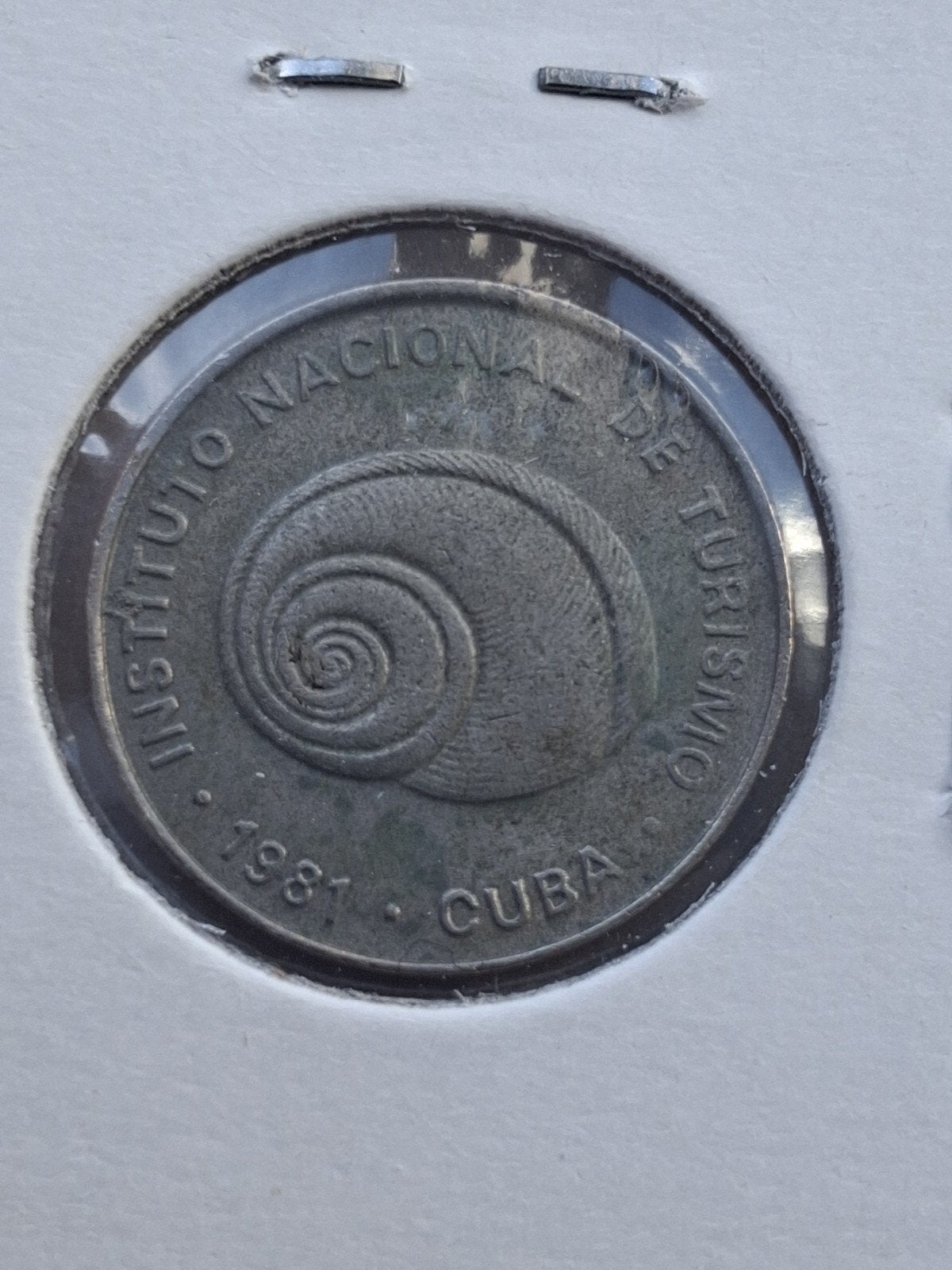 Cuba 5 Centavos 1981 Toerismepenning, Ophalen of Verzenden, Noord-Amerika
