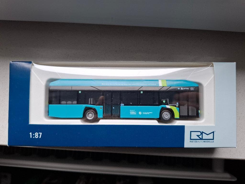 Rietze Arriva Solaris modelbus lijn 40 Dinxperlo 1:87, Hobby en Vrije tijd, Modelauto's | 1:87, Ophalen of Verzenden, Nieuw, Bus of Vrachtwagen
