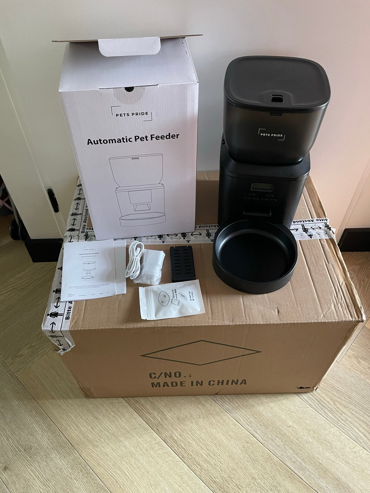 Pets Pride Automatische katten voerbak, Dieren en Toebehoren, Ophalen of Verzenden, Nieuw