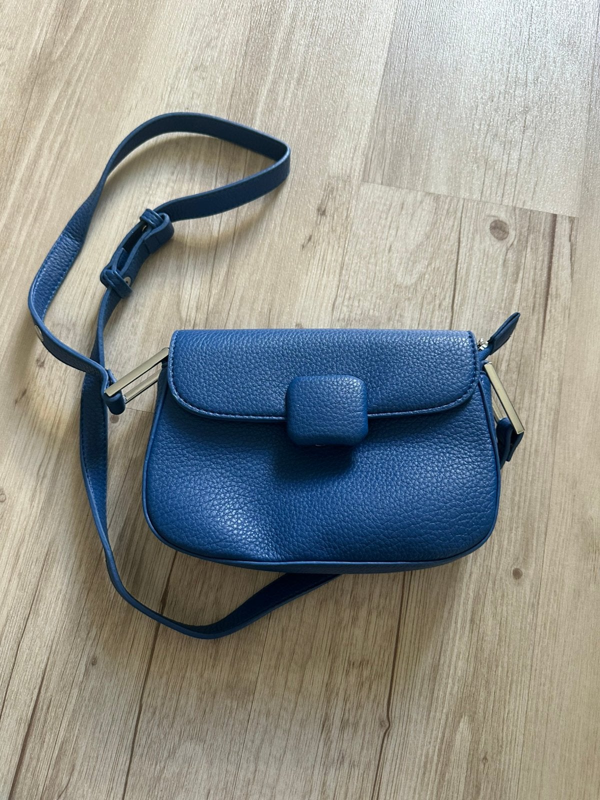Dames tas nieuw, Ophalen of Verzenden, Zo goed als nieuw, Blauw
