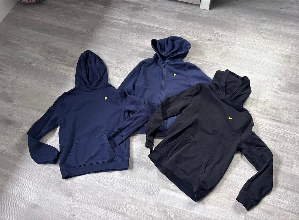 Lyle & Scott hoodies en vest - Maat 152/158 (12-13 jaar), Ophalen of Verzenden, Zo goed als nieuw, Jongen, Trui of Vest