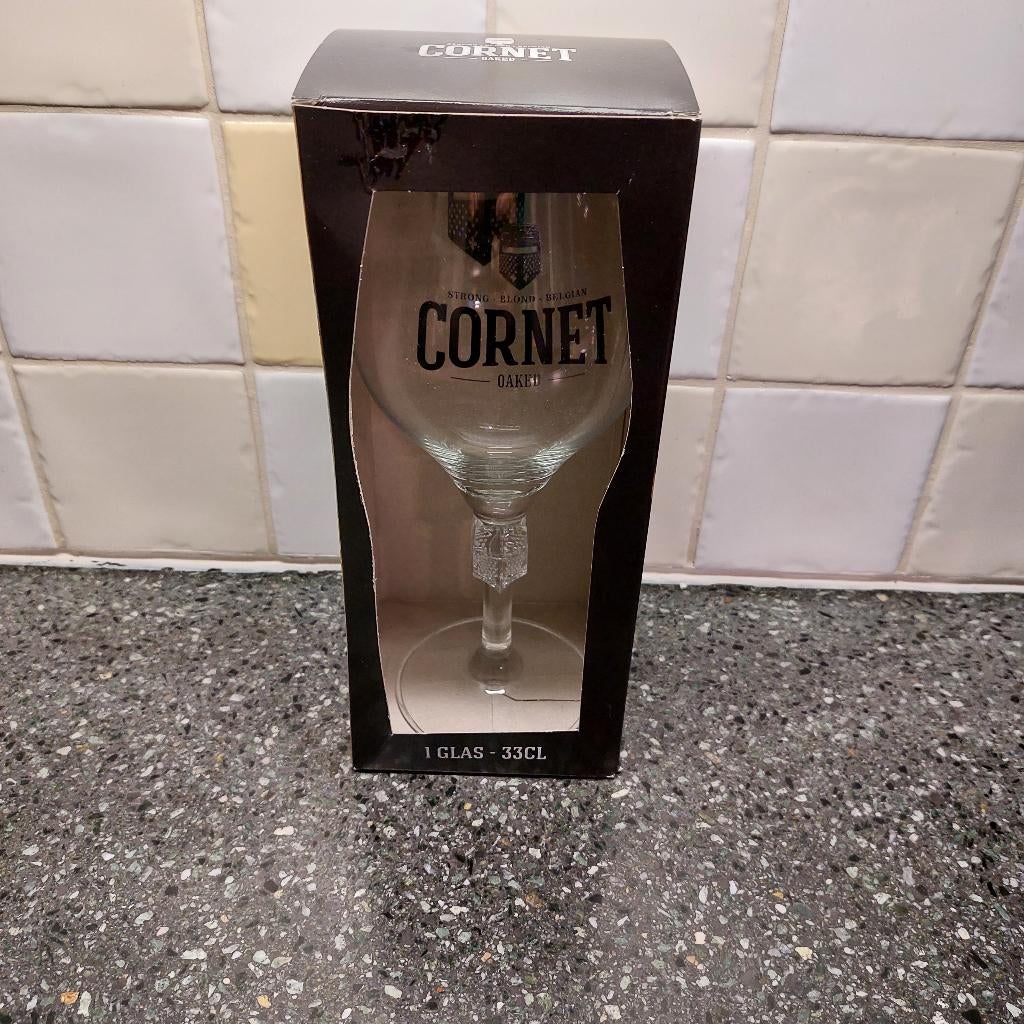 Cornet Oaked bierglazen, Verzamelen, Ophalen of Verzenden, Nieuw, Bierglas