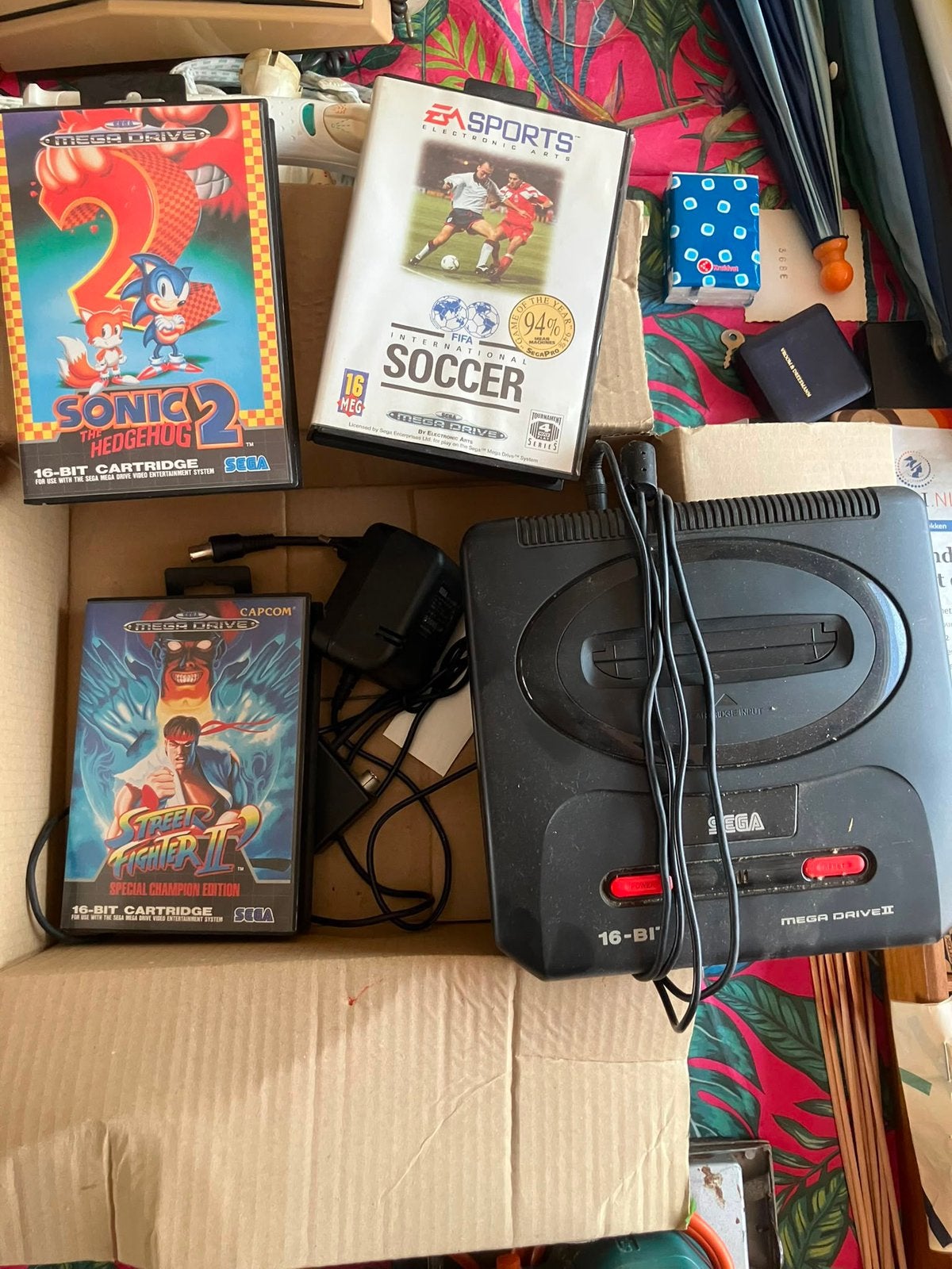 Sega mega Drive, Ophalen, Mega Drive, Zonder controller, Gebruikt