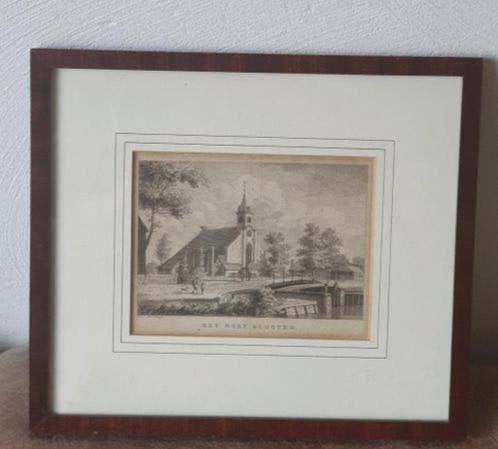 t Dorp Slooten Sloterdijk – van der Meer ca. 1790, Antiek en Kunst, Kunst | Etsen en Gravures, Ophalen