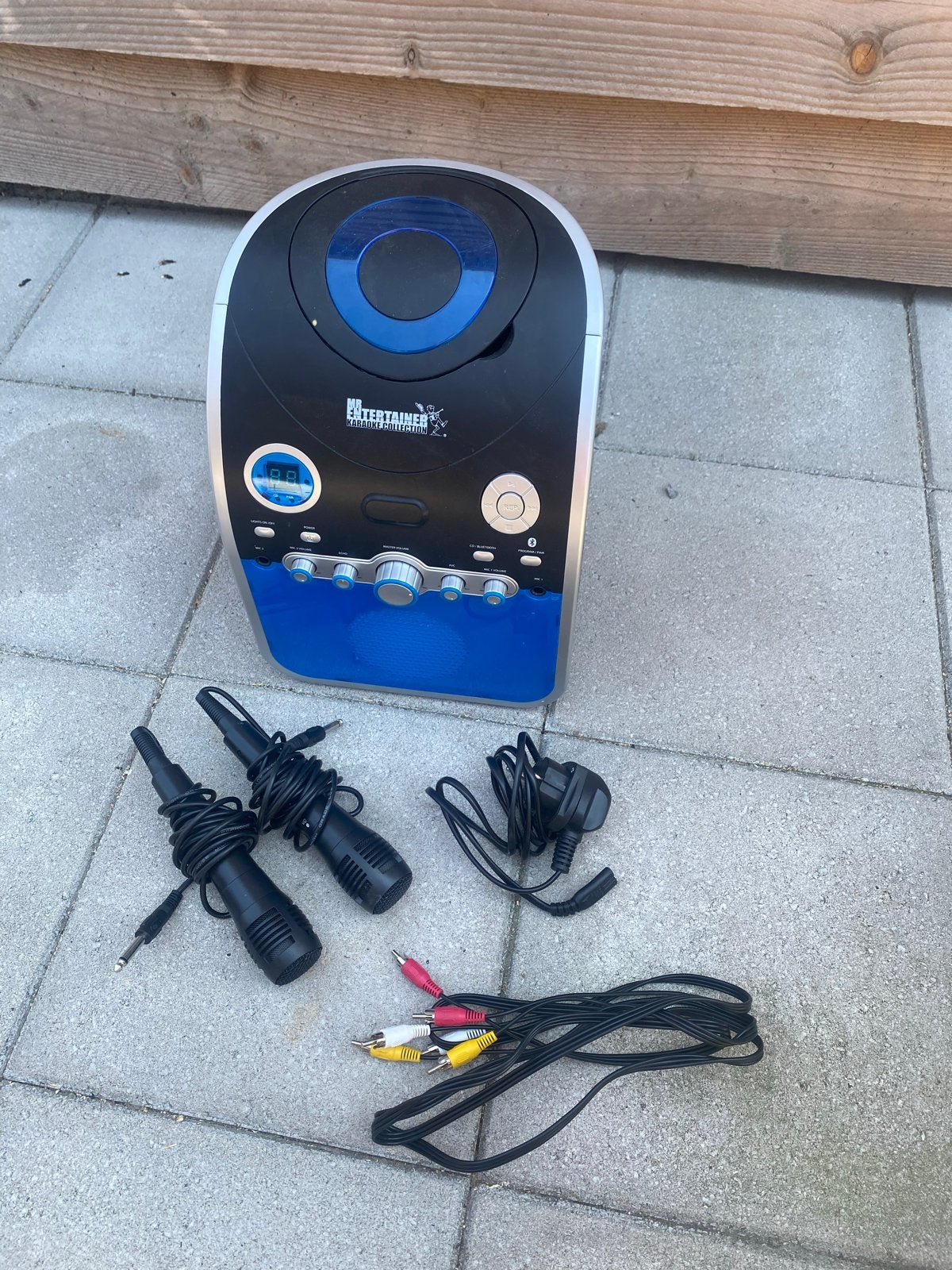 CDG Karaoke Machine met Bluetooth & Flashing Lights, Ophalen, Gebruikt, Complete set