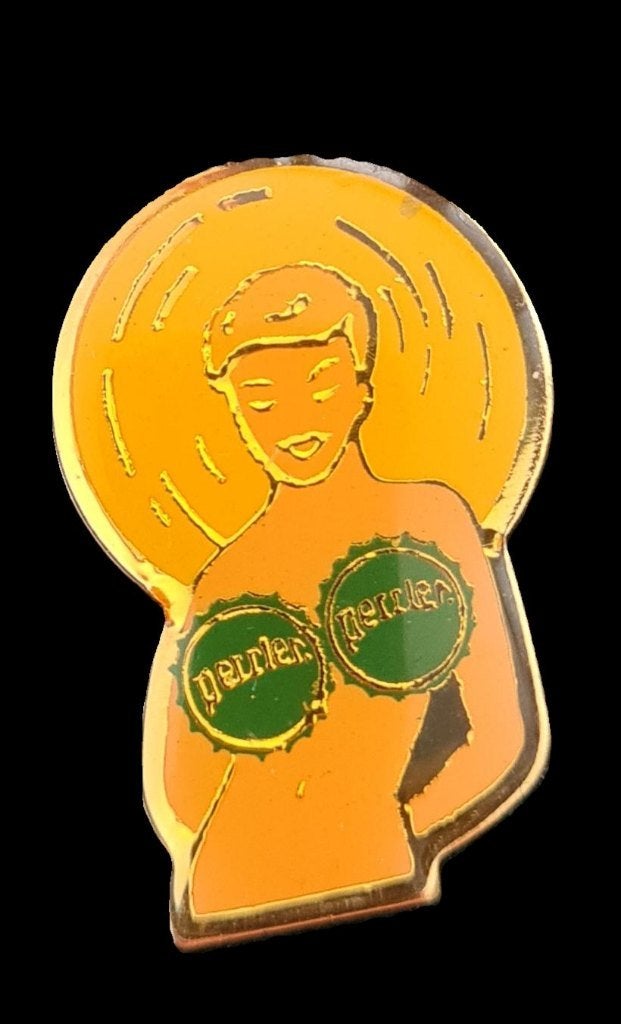 Schweppes pin up pin, Verzenden