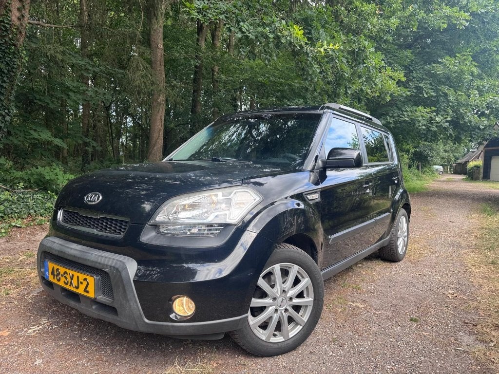 Kia Soul 1.6 X-pect Bass 2012 Leer Clima Cruise Trekh Nw Apk, Auto's, Kia, Voorwielaandrijving, Lederen bekleding, 1145 kg, 4 cilinders