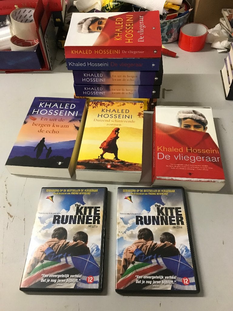 T.K. nog 3 Boeken Khaled Hosseini en een DVD zie lijst, Ophalen of Verzenden, Gelezen, Khaled Hosseini, Wereld overig