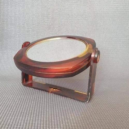 Vintage ca, 1970's spiegel, Minder dan 50 cm, Gebruikt, Ophalen of Verzenden, Minder dan 100 cm