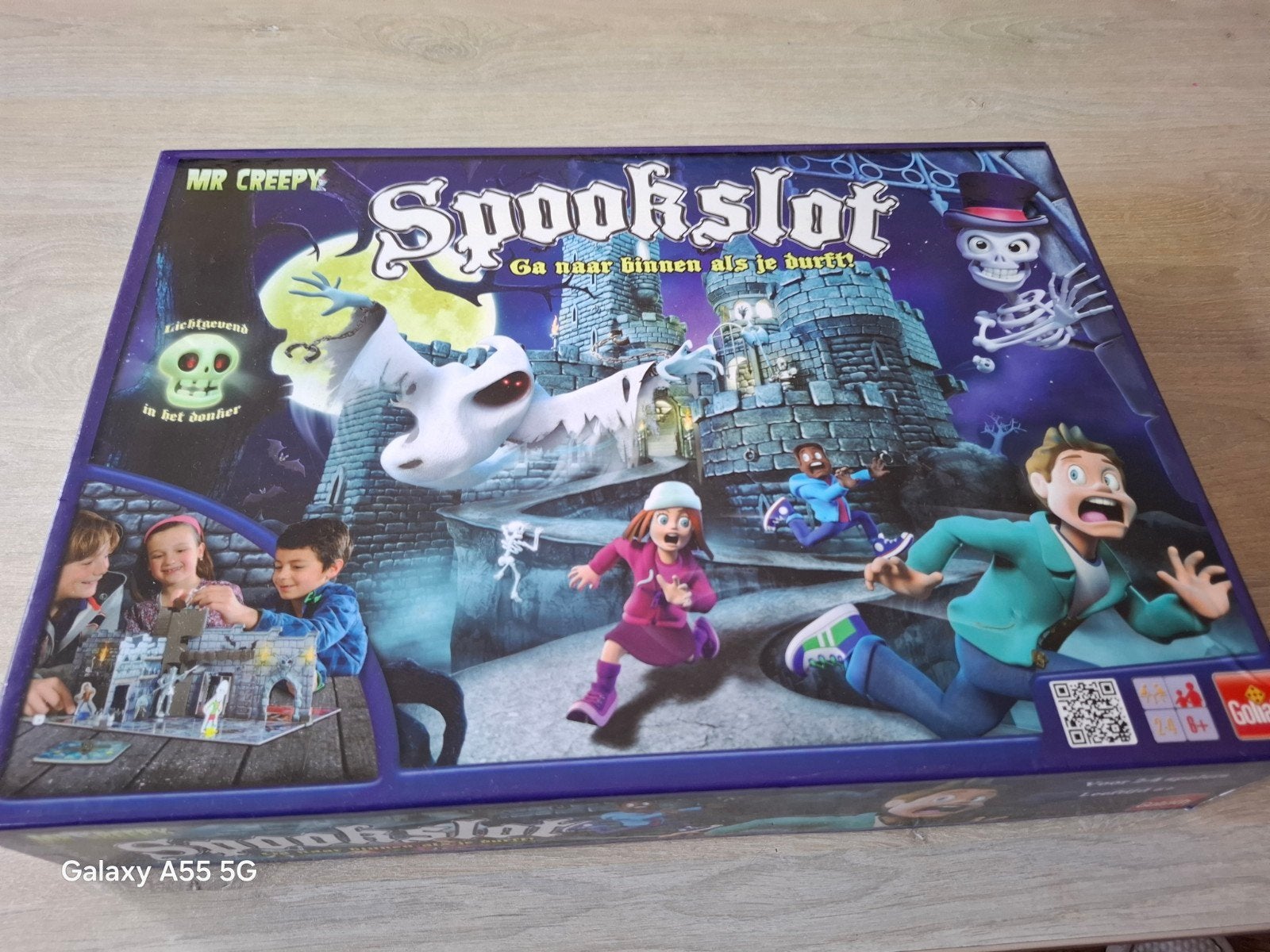 Mr. Creepy's Spookslot Bordspel - Goliath, Minervum 7037, 4817 ZL Breda, Nederland, Ophalen of Verzenden, Zo goed als nieuw, Een of twee spelers