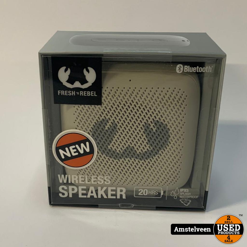 Fresh 'n Rebel draadloze speaker | Nieuw, Fresh 'n Rebel, Gebruikt, Support@freshnRebel.com, Prins Hendrikstraat 1
4811 TV Breda
Netherlands
