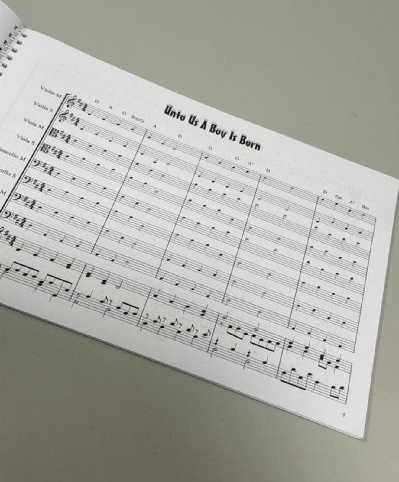 The Musicol Christmas Orchestral Score - Rachel Thomas Nieuw, Ophalen of Verzenden