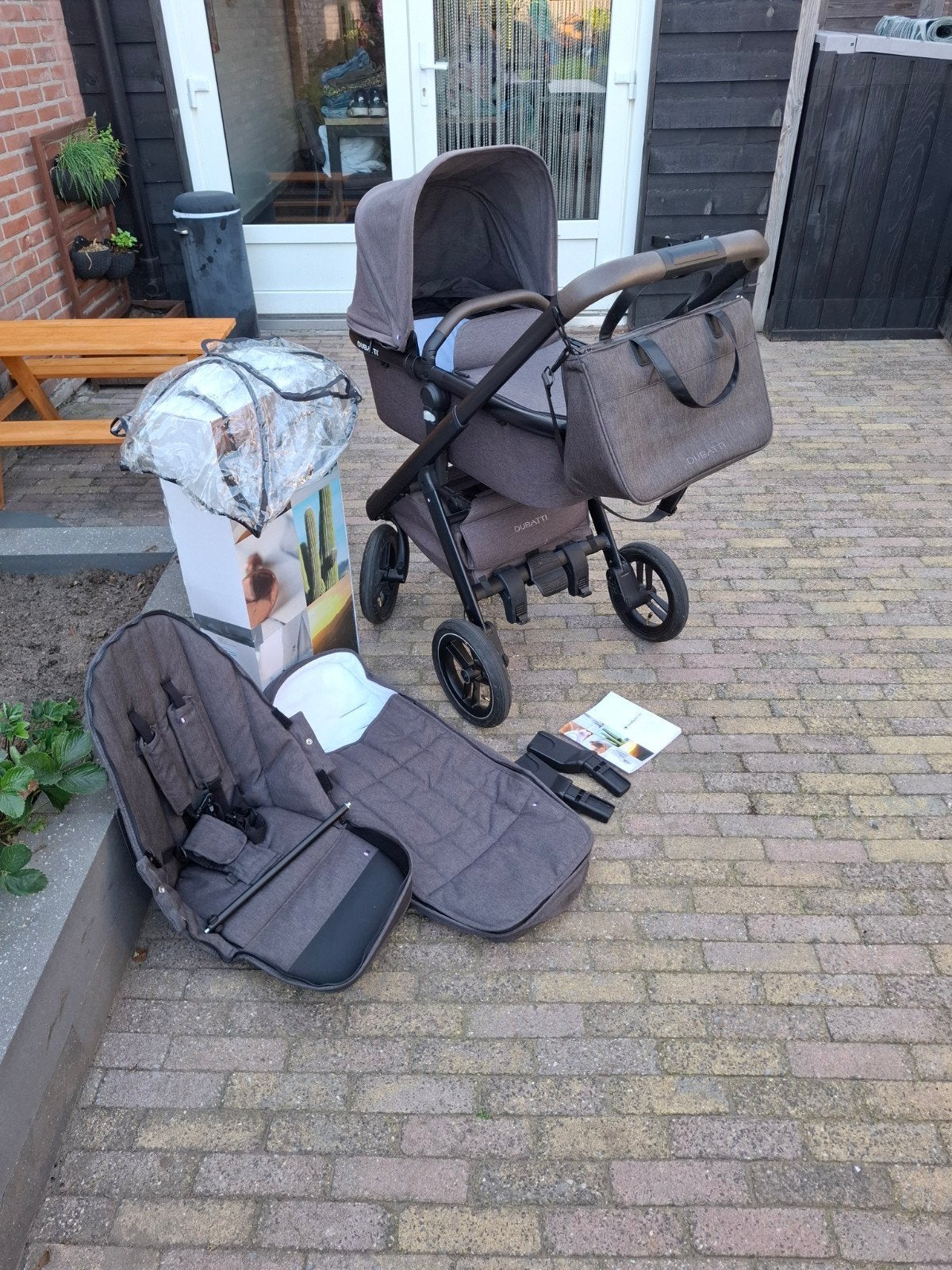 Dubatti one kinderwagen compleet en netjes, Kinderen en Baby's, Ophalen, Zo goed als nieuw, Overige merken