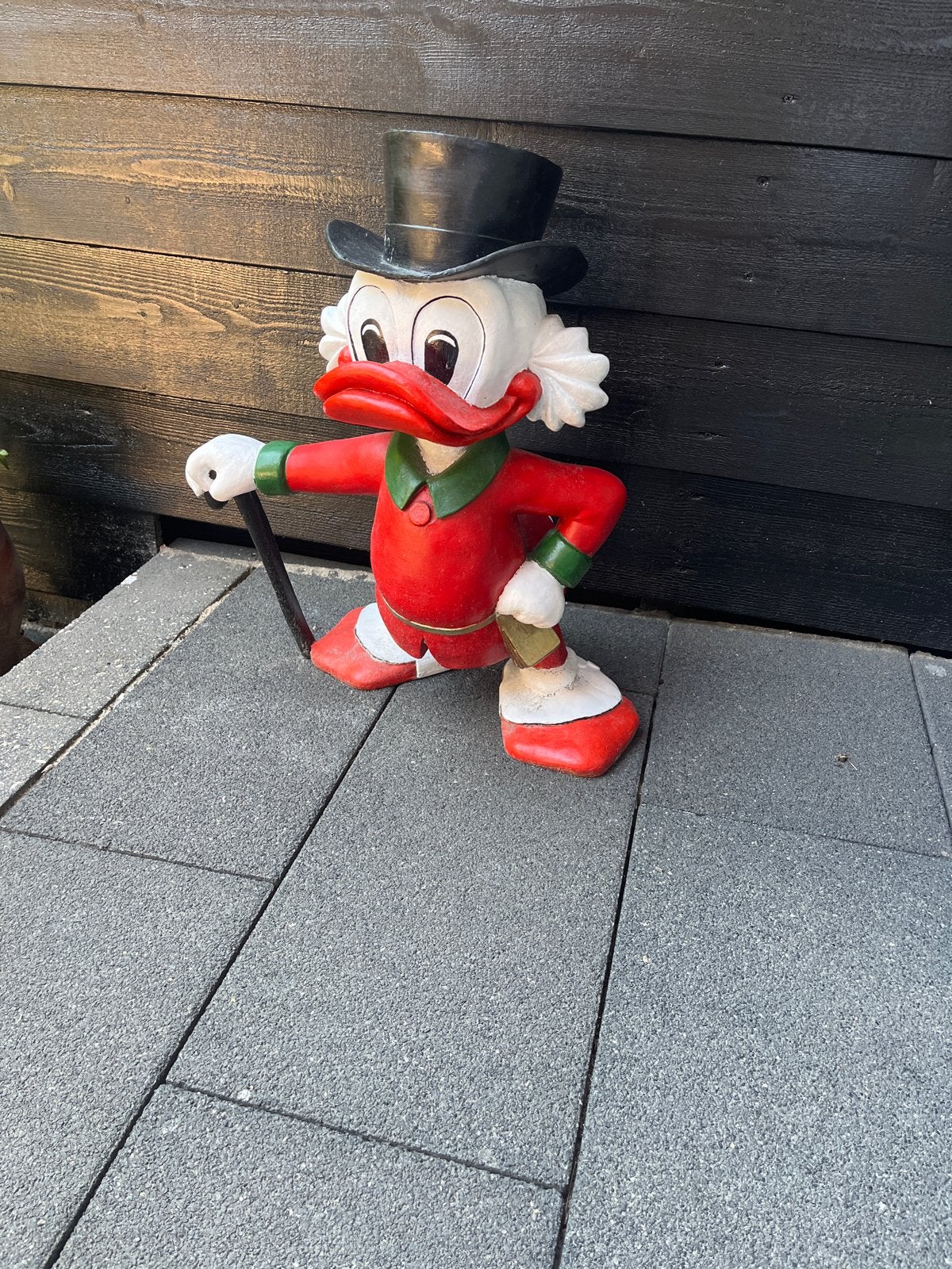 Dagobert Duck beeld - Disney figuur, Ophalen, Gebruikt