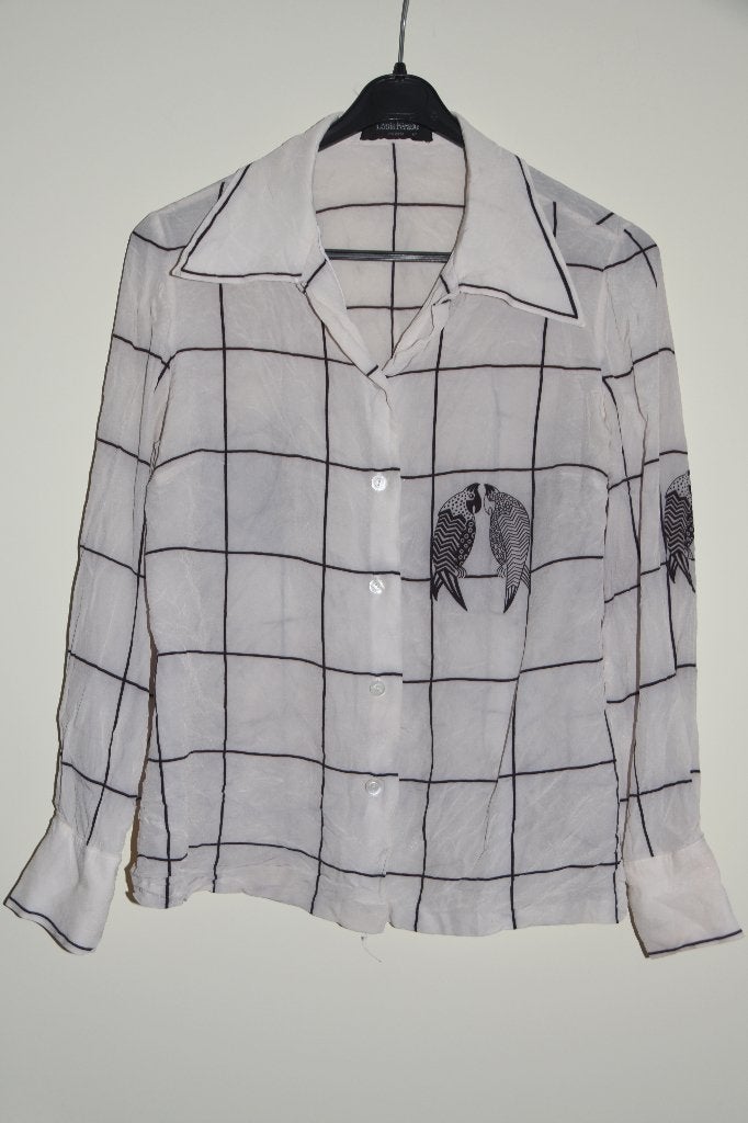Klassieke Louis Féraud blouse maat 42, Louis Féraud, Verzenden, Gedragen, Maat 42/44 (L)