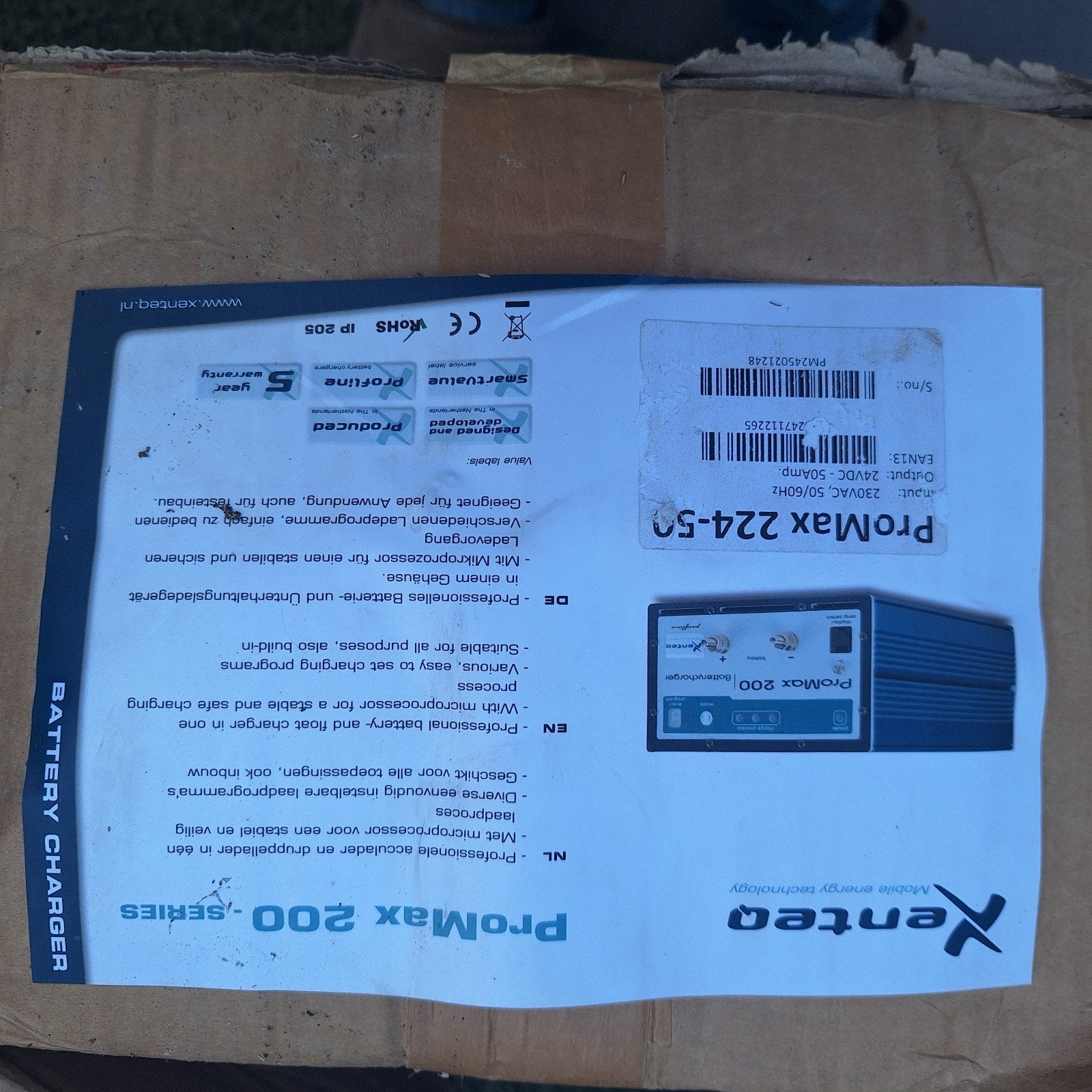 Xenteo ProMax 200 Acculader - Professioneel en Krachtig, Ophalen of Verzenden