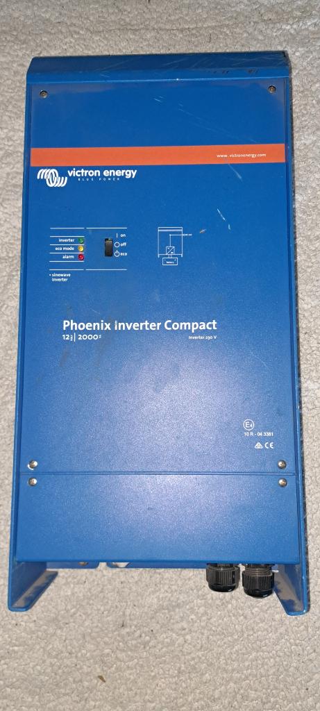 Victron Energie Phoenix Inverter Compact 12Volt / 2000VA, Ophalen of Verzenden, Gebruikt