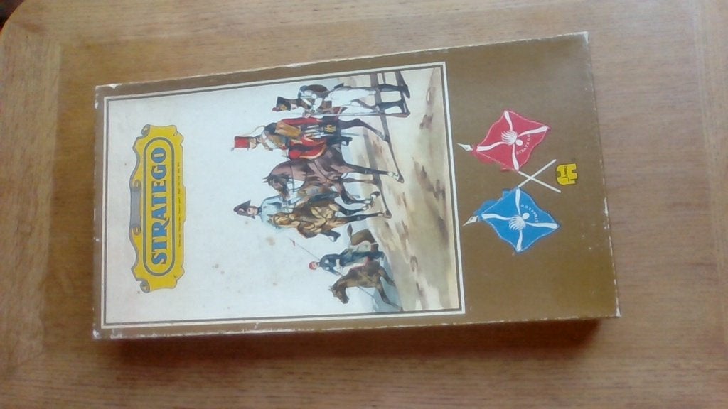Stratego Bordspel Vintage, Hobby en Vrije tijd, Gezelschapsspellen | Bordspellen, Een of twee spelers, Ophalen of Verzenden, Gebruikt
