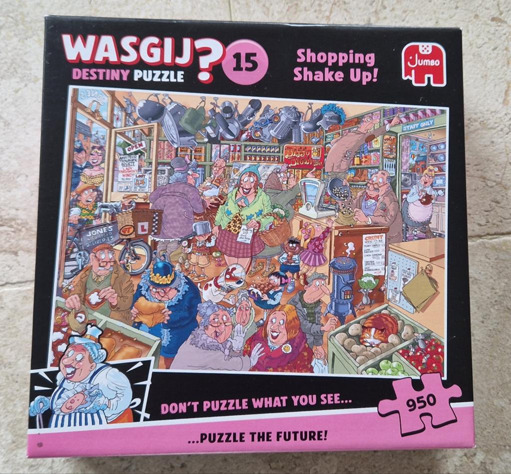 Wasgij destiny puzzel nr 15, Ophalen of Verzenden, 500 t/m 1500 stukjes, Zo goed als nieuw, Legpuzzel