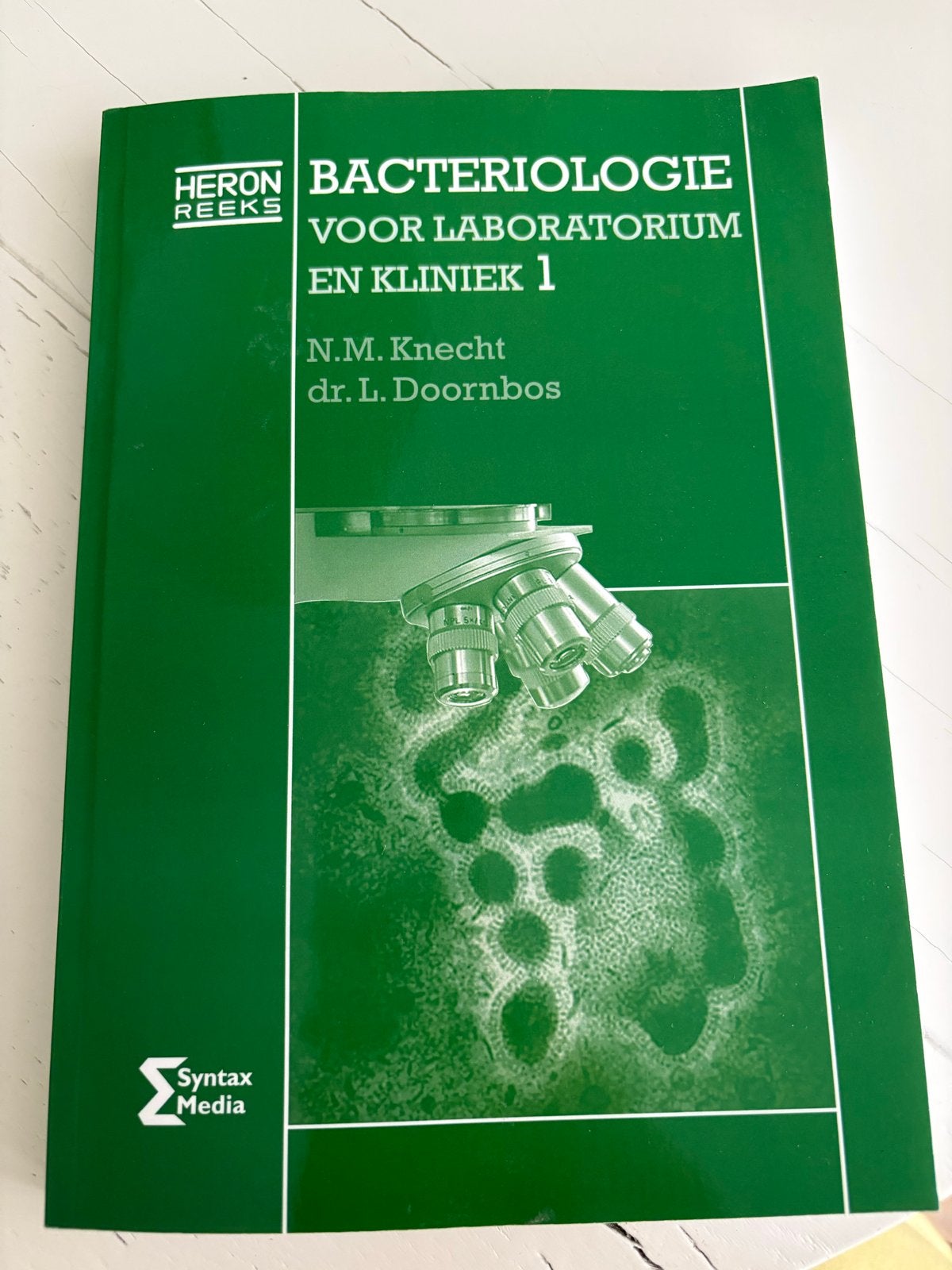 Bacteriologie voor laboratorium en kliniek 1 - Onbeschadigd, Boeken, Ophalen of Verzenden, Beta, Zo goed als nieuw, HBO