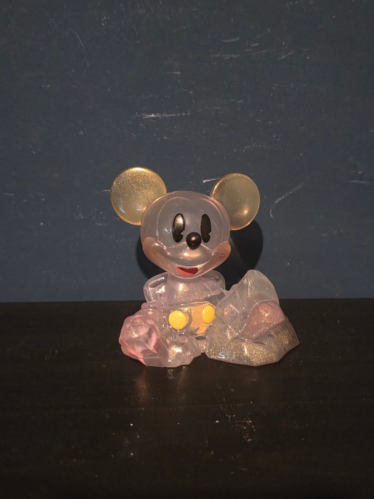 POP MART Disney Glaze Mickey Mouse Figuur, Ophalen of Verzenden, Mickey Mouse, Zo goed als nieuw, Beeldje of Figuurtje