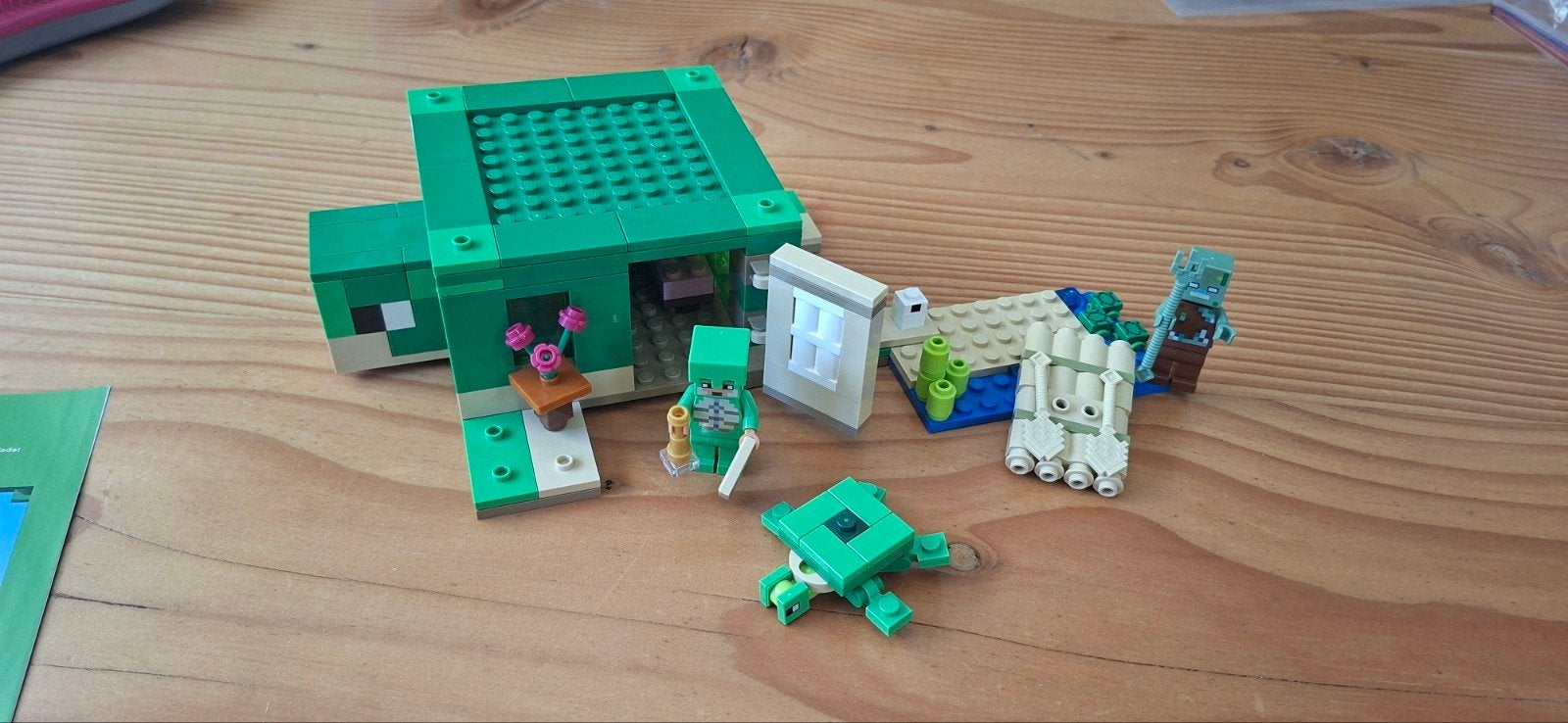 Lego Minecraft set 21254, Gebruikt, Minecraft, Compleet, Lego