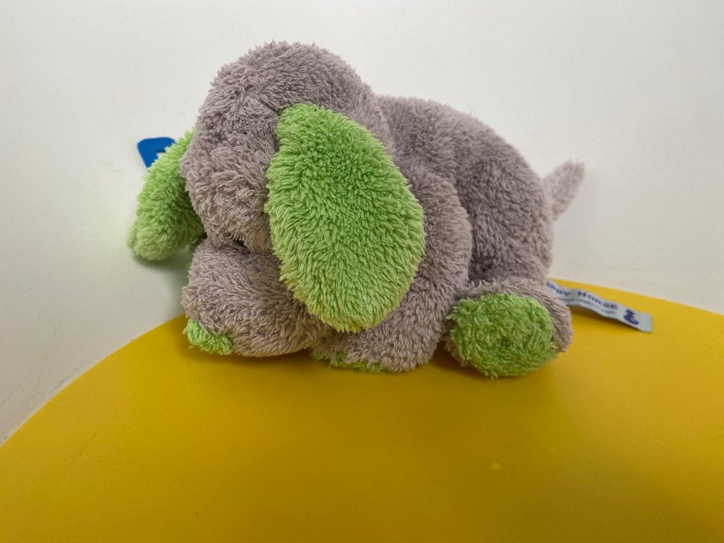K2309 happy horse hond grijs groen, Ophalen of Verzenden, Zo goed als nieuw, Hond