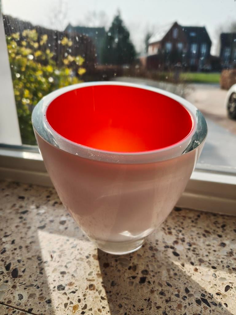 Glaskunst schaal Riezebos, Antiek en Kunst, Ophalen of Verzenden